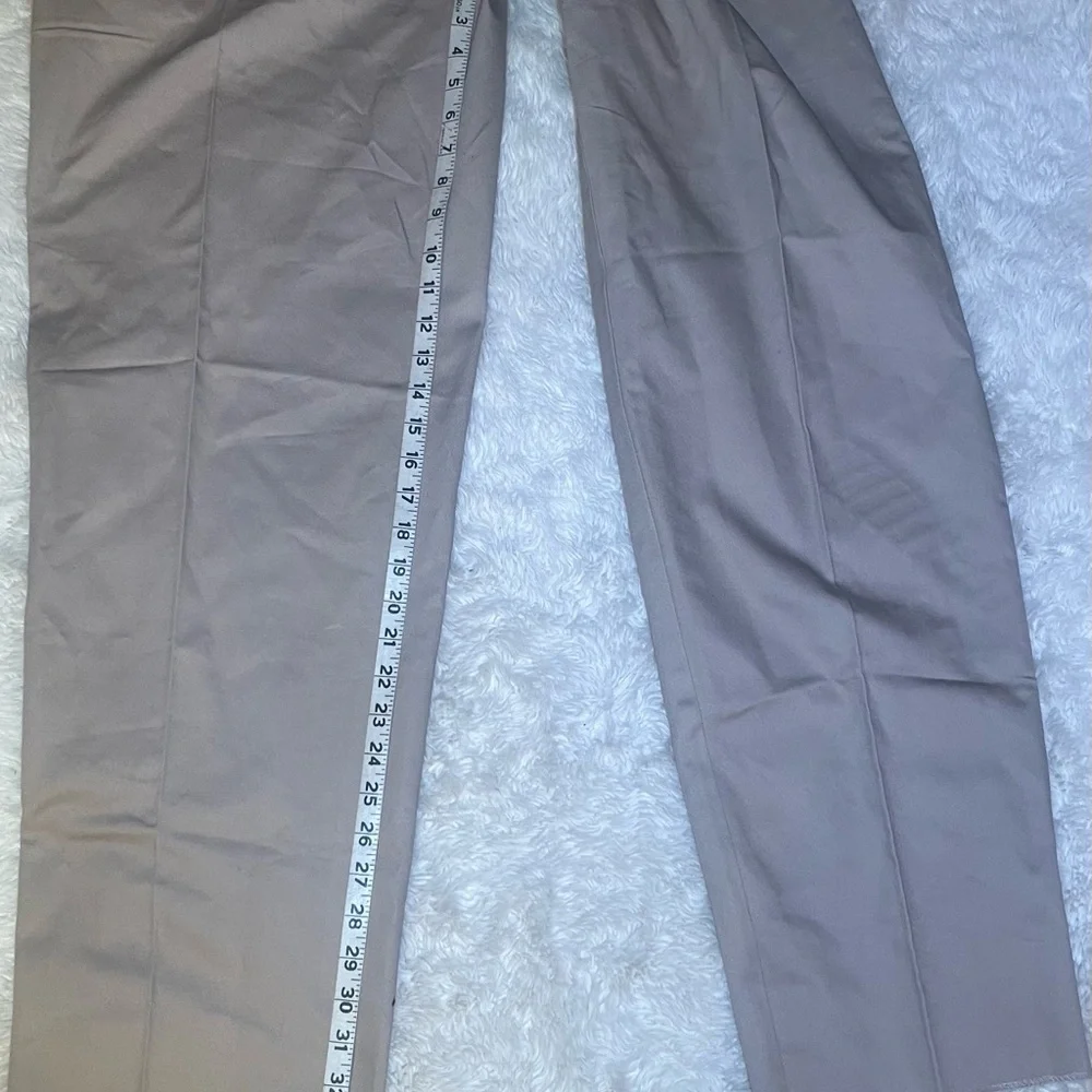 Adidas men’s khaki golf pleated pants size 36